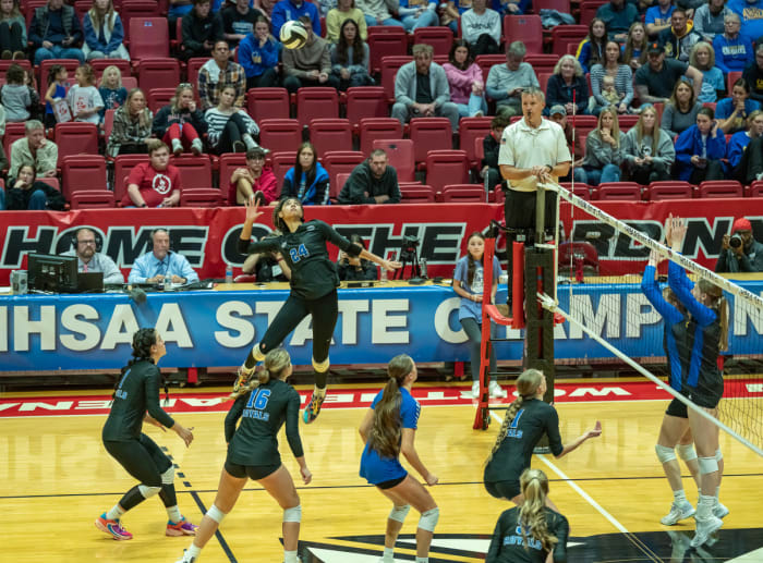Hamilton Southeastern Castle Illinois girls volleyball 11-4-23 Julie L Brown 24070